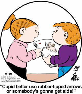 A Family Circus joke whose punchline is AIDS A Family Circus joke whose punchline is AIDS