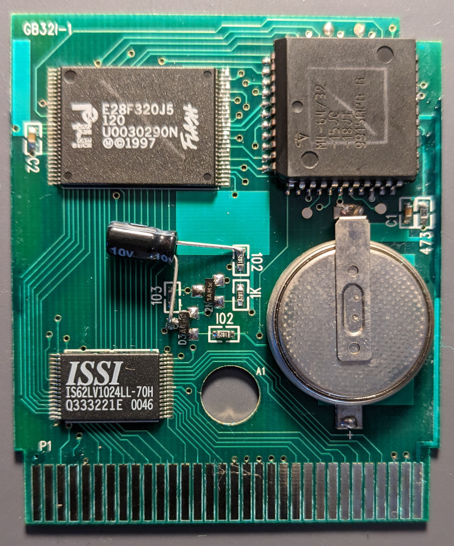 GB Smart 32M board front masked
