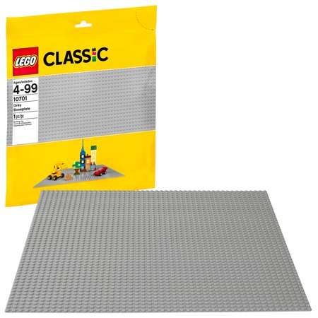 15x15-inch Grey Lego Baseplate (10701)
