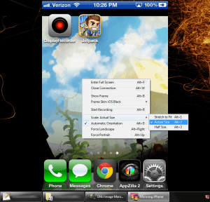 iPhone Mirroring on Windows 7