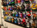 completed lego minifig wall close-up 5