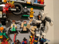 completed lego minifig wall close-up 11
