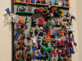 completed lego minifig wall close-up 12