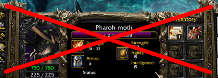 Warcraft 3 XP bar